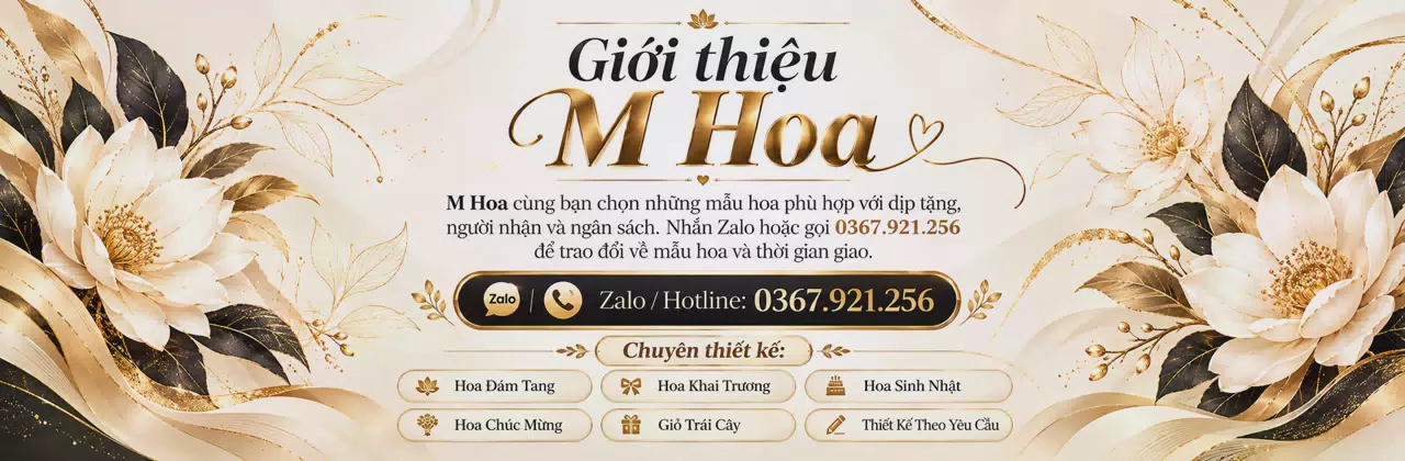 Ảnh bìa Shop hoa tươi Phường Yên Sở Hà Nội - Tư vấn mẫu hoa hợp ngân sách